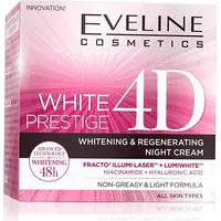 Eveline White Prestige 4D Whitening Night Cream wybielający krem do twarzy na noc 50Ml 5907609345721