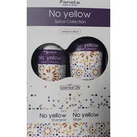 Fanola Set No Yellow Spice Collection, Hair Treatment Cream Mask, For Neutralisation Of Tones, 300 ml  Shampoo, 350 Women Art661446