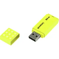 Goodram Ume2-0640Y0R1 Usb flash drive 64 Gb Type-A 2.0 Yellow Ume2-0640Y0R11