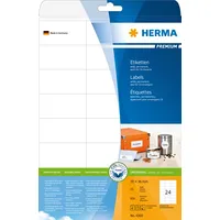Herma Etykiety Premium A4, białe, papier matowy, 600 szt. 4360