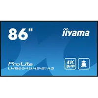 Iiyama Monitor iiyama 86 cali Lh8654Uhs-B1Ag 24/7, Ips, Android.11, 4K, Sdm, 2X10W