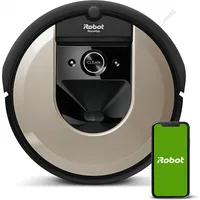 Irobot Roomba i6 robot vacuum 0.4 L Bagless Beige, Black