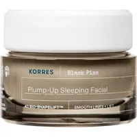 Korres KorresBlack Pine Plump-Up Sleeping Facial ujędrniający krem do twarzy na noc 40Ml 5203069101588
