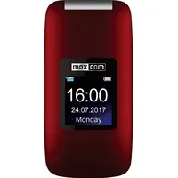 Maxcom Telefon komórkowy Comfort Mm824 Czerwono-Srebrny Maxcommm824Czerwony