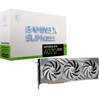 Msi Karta graficzna Geforce Rtx 4070 Super 12Gb Gaming X Slim White 12G Sli