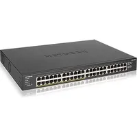 Netgear Gs348Pp Unmanaged Gigabit Ethernet 10/100/1000 Power over Poe Black Gs348Pp-100Eus