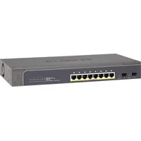 Netgear Gs510Tpp Managed L2/L3/L4 Gigabit Ethernet 10/100/1000 Power over Poe Black Gs510Tpp-100Eus