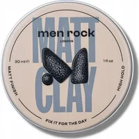 Noname MenrockMatt Clay High Hold Matt Finish matowa glinka do włosów dla mężczyzn 30Ml 5060796560053