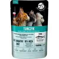 Petrepublic Pet Republic Steril Finely chopped tuna in sauce - wet cat food 100 g Art766265