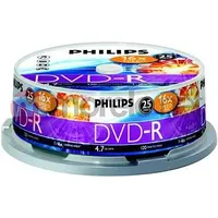 Philips Dvd-R 4.7 Gb 16X 25 sztuk Dm4S6B25F