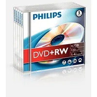 Philips DvdRw 4.7 Gb 4X 1 sztuka Dw4S4J05F/10
