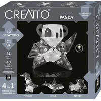 Piatnik Zestawy Kreatywny- Creatto Świecąca Panda Gxp-806500