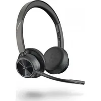 Poly Legend Headset Wireless Ear-Hook Office/Call center Bluetooth Black, Silver 218478-02