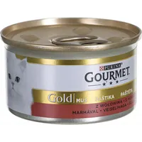 Purina Nestle Gourmet Gold mokra karma dla kota mus z wołowiny 85G Art498643