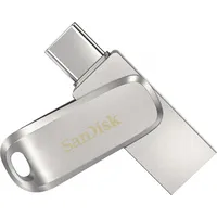 Sandisk Ultra Dual Drive Luxe Usb flash drive 32 Gb Type-A / Type-C 3.2 Gen 1 3.1 Stainless steel Sdddc4-032G-G46
