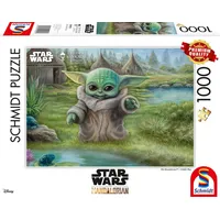 Schmidt Spiele Puzzle Pq 1000 Thomas Kinkade Baby Yoda G3 474477