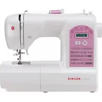 Singer 6699 sewing machine, electronic, white, pink