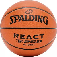 Spalding Piłka do koszykówki koszykowa React Tf-250 7 brązowa 76801Z