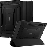 Spigen Etui na tablet Rugged Armor Pro do Galaxy Tab S7 Plus 12.4 T970/T976 Black Spn1414Blk