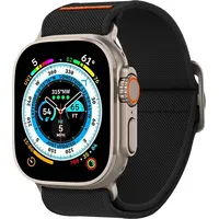 Spigen Pasek do Apple Watch 4 / 5 6 7 8 Se Ultra 42 44 45 49 Mm Fit Lite czarne Spi002410