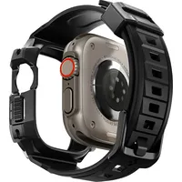 Spigen Rugged Armor Pro  Pasek z obudową do Apple Watch Ultra 49 mm Czarny Acs05460
