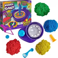 Spin Master Kinetic Sand - Zakręcone kolory 487405
