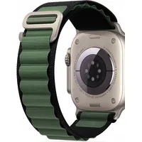 Tech-Protect Nylon Pro Apple Watch 4 / 5 6 7 8 Se Ultra 42 44 45 49 Mm Black Military Green 9490713930267