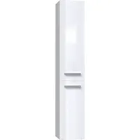Top E Shop Bathroom cabinet Nel Iv 31X30X174 cm, white, glossy Biel Poł