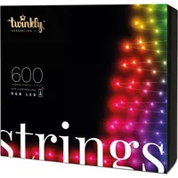 Twinkly Strings 600 Tws600Stp-Beu Smart Christmas tree lights Led Rgb 48 m