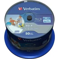 Verbatim Bd-R 25 Gb 6X 50 sztuk 43812