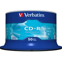Verbatim Cd-R Extra Protection 700 Mb 50 pcs 43351