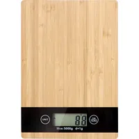 Verk Waga kuchenna bambusowa elektroniczna lcd do 5 kg uniwersalny Art703597