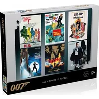 Winning Moves Puzzle James Bond 007 Actor Debut 1000 elementów Gxp-783210