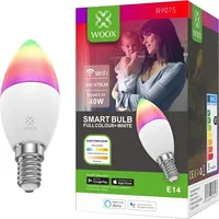 Woox Smart Led Wi-Fi Żarówka Kolorowa Rgbw 5W E14 470Lm R9075