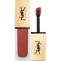 Yves Saint Laurent Laurent, Tatouage Couture The Metallics, Matte Lip Stain, Liquid Lipstick, 102, Iron Pink Spirit, 6 ml For Women Art661003