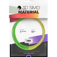 3Dsimo Filament Abs zielony G3D3005