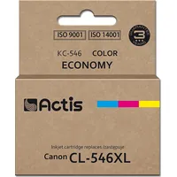 Actis Kc-546 ink cartridge Canon Cl-546Xl replacement Supreme 15 ml 180 pages red, blue, yellow.