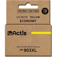 Actis Kh-903Yr ink for Hp printer 903Xl T6M11Ae replacement Standard 12 ml yellow - New Chip