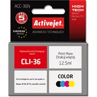 Activejet Acc-36N ink for Canon printer Pgi-36 replacement Supreme 12,5 ml color