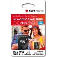 Agfaphoto Karta Sdhc Microsdhc 16 Gb Class 10 Uhs-I/U1 A1 V10 Sb6030