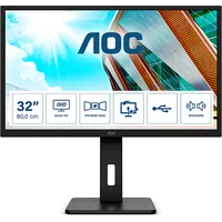 Aoc P2 Q32P2 computer monitor 80 cm 31.5 2560 x 1440 pixels 2K Ultra Hd Led Black