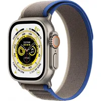 Apple Smartwatch Watch Ultra Gps  Cellular 49Mm Titanium Case Trail Loop Small/Medium Szaro-Niebieski Mnhl3Wb/A