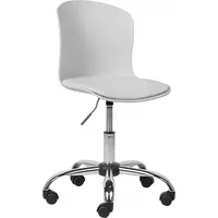 Beliani Krzesło biurowe Vamo Biały 138088