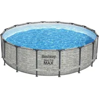 Bestway Rack pool 5618Y Steel Pro Max 18 5.49 X 1.22 m 11 in 1 Round Grey Bestway-5618Y
