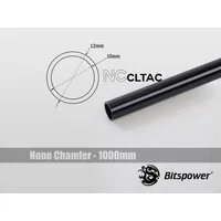 Bitspower Crystal Link Tube 12/10Mm, 1000Mm, czarny Bp-Ncclt12Acbk-L1000