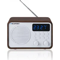 Blaupunkt Portable radio with Bluetooth and Usb Pp7Bt, colour brown wood/white