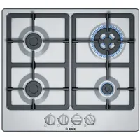 Bosch Serie 4 Pgh6B5B90 hob Stainless steel Built-In Gas zones