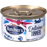 Butchers Classic Delicious Dinners Wet cat food Mousse Tuna and marine fish 85 g Art499003