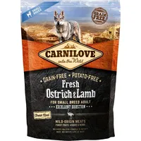 Carnilove Dog Fresh Ostrich  Lamb Adult Small - struś i jagnięcina 1.5Kg Vat011822