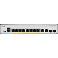 Cisco Cbs350-8P-E-2G-Eu network switch Managed L2/L3 Gigabit Ethernet 10/100/1000 Silver